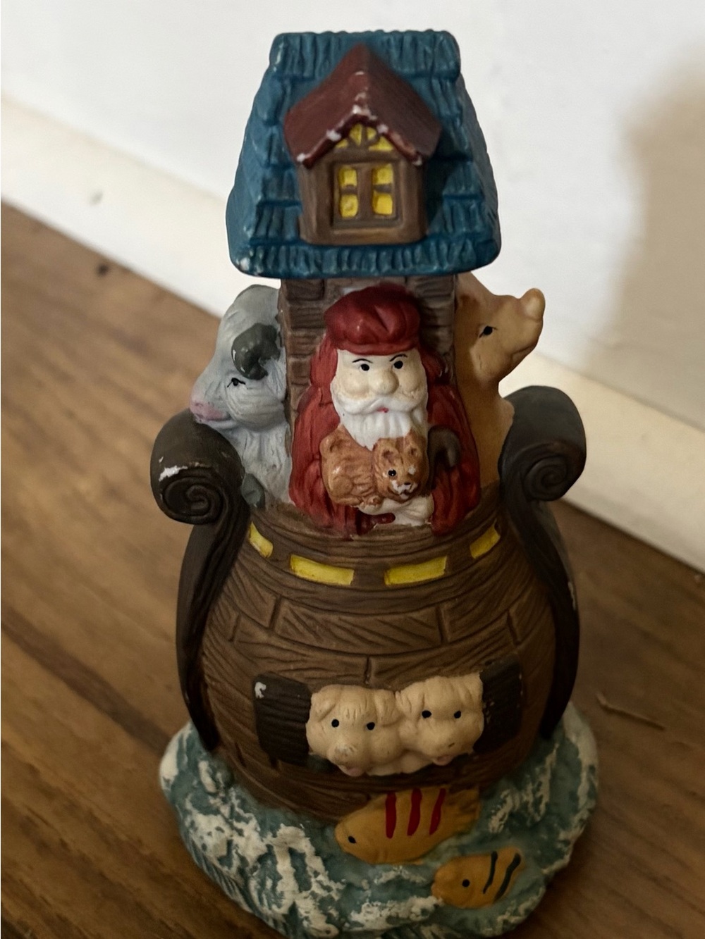 Vintage Noah’s Ark Figurine bell